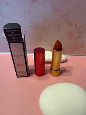 Gucci Rouge À Lèvres Mat Limited Edition Lipstick - Rust (505)